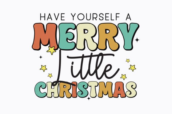 Christmas Have Yourself a Retro Svg: A Perfect Crafts Graphics Asset