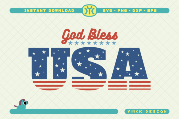 Crafting Patriotic Vibes: God Bless USA SVG for Local Brands