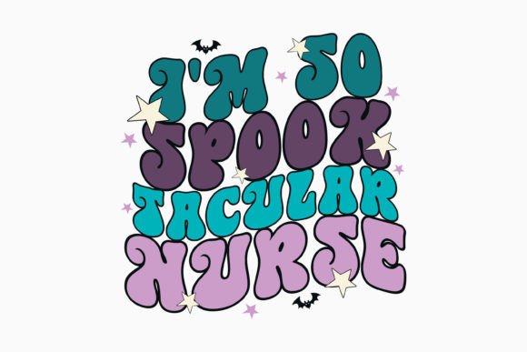 Halloween Spook Tacular Nurse Retro Svg: A Graphics Gem for Crafts