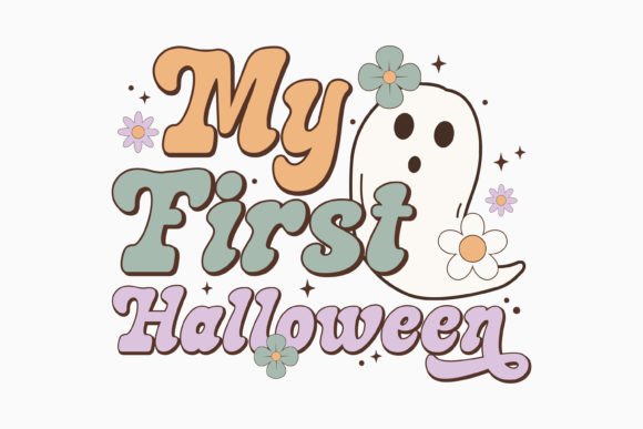My First Halloween Retro: A Versatile Graphics Asset for Crafts