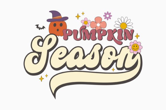 Pumpkin Season Halloween: A Versatile Graphics Asset for Crafts