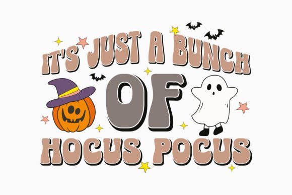 Retro Halloween Graphics for Creative Crafts