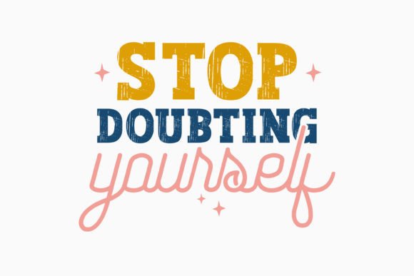 Retro Mental Health Quote SVG for Embroidery