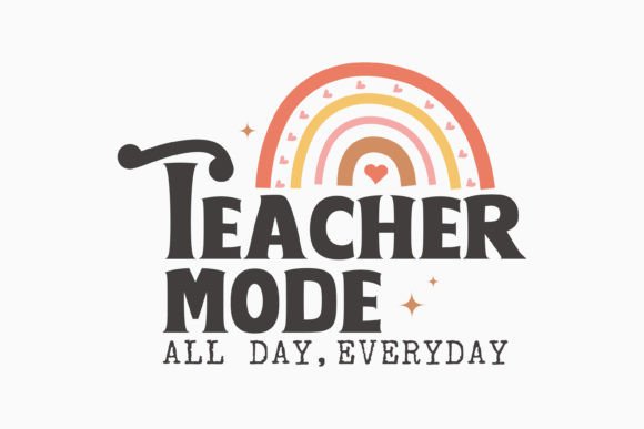 Retro Teacher Quote SVG: A Versatile Graphics Asset for Crafts