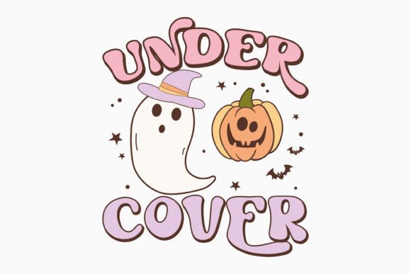 Under Cover Halloween Retro: A Versatile Graphics Asset for Crafts